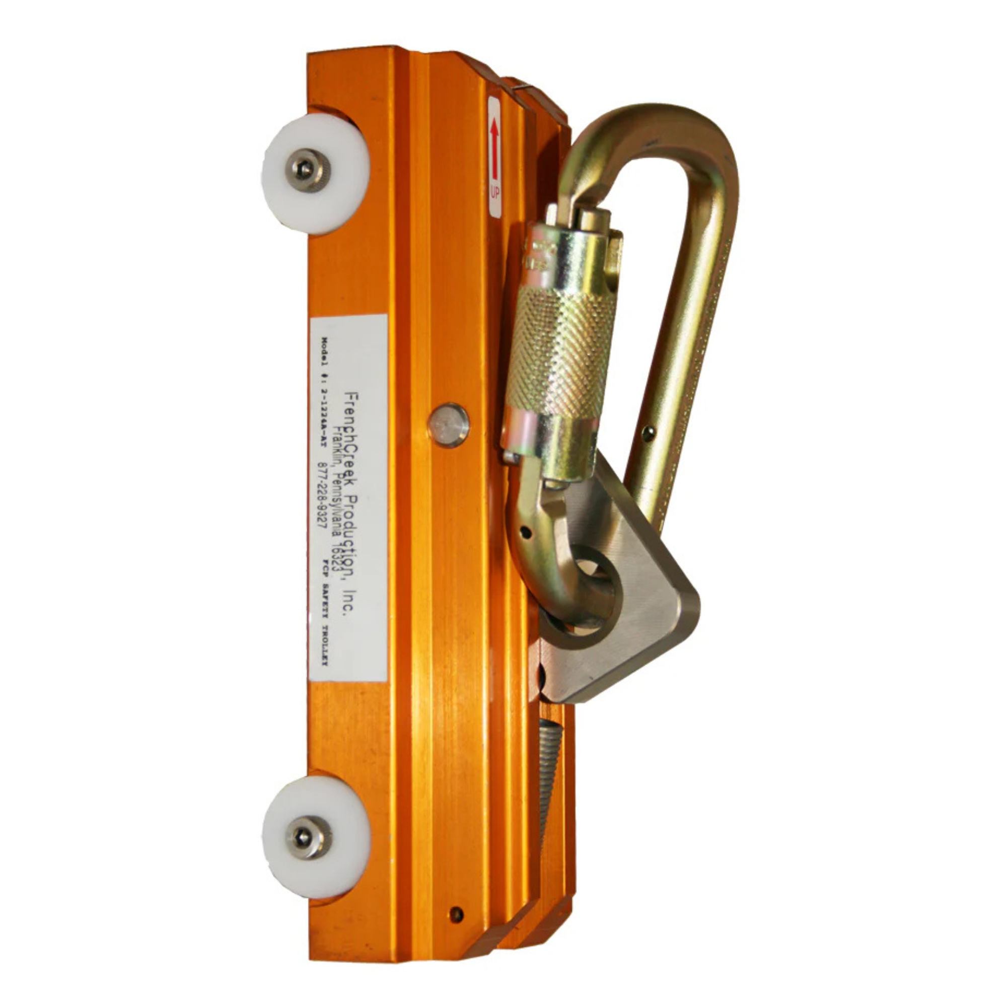 French Creek 2-1224A-AT Vertical Climbing Rail Trolley from GME Supply